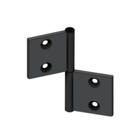MODULAR SOLUTIONS ELITE ALUMINUM HINGE&lt;BR&gt;45 LIFTOFF W/HARDWARE